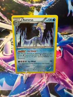 AURORUS 26/111 FURIOUS FISTS Rare Pokemon - Image 1