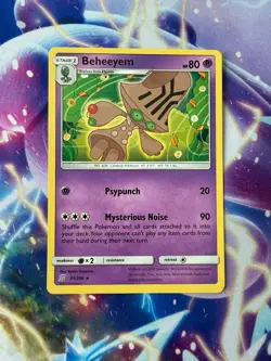 BEHEEYEM 91/236 UNIFIED MINDS Rare Pokemon - Image 1