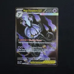 Mega Chandelure EX 115/084 Pitch Black SIR English - Image 1