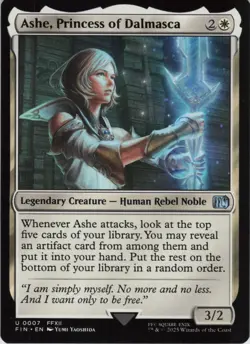 Ashe, Princess of Dalmasca U FINAL FANTASY 7 NM Foil MTG - Image 1