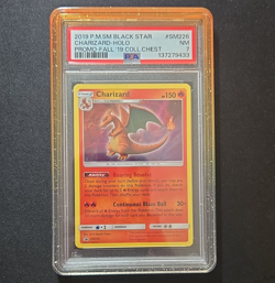 The Pokemon Company 2019 Charizard SM226 Black Star Promo Holo PSA 7 - Image 1