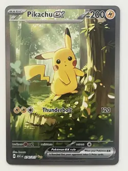 Pikachu ex 276/217 Special Illustration Rare ASC 2026 Pokemon EN NM - Image 1
