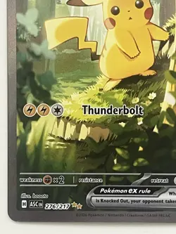 Pikachu ex 276/217 Special Illustration Rare ASC 2026 Pokemon EN NM - Image 5
