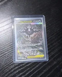 Pokemon TCG Mega Darkrai EX SIR 116/084 Pitch Black Near Mint English - Image 1
