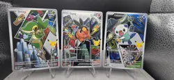 Pokemon First Partner Series 2 Snivy 049 Tepig 050 Oshawott 051 Set NM - Image 1