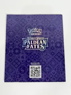 Pokemon Scarlet & Violet Paldean Fates ETB Sleeve & Player’s Guide Booklet Only - Image 4