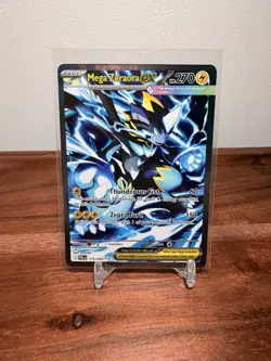 Pokemon Mega Zeraora ex 114/084 Pitch Black Special Illustration Rare ME05 SIR - Image 2
