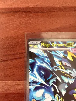 Pokemon Mega Zeraora ex 114/084 Pitch Black Special Illustration Rare ME05 SIR - Image 4