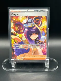 2026 Pokemon Pitch Black Trainer Gwynn 119/084 Special Illustration Rare - Image 1