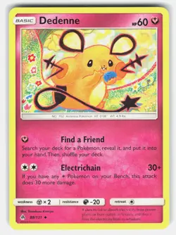 Dedenne 88/131 Pokemon SM - Forbidden Light *NM* - Image 1