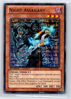 Night Assailant Common OTS Tournament Pack 19 OP19-EN016 LP - Image 1