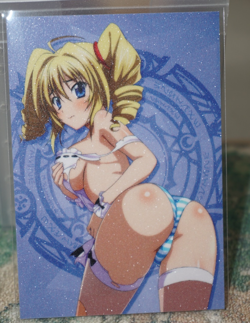 Ravel Phenex High School DxD Sexy Waifu Textured Custom Card - Image 1