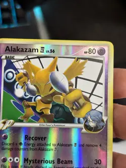 Alakazam E4 38/111 Rising Rivals Reverse Holo Pokemon Card NM - Image 5