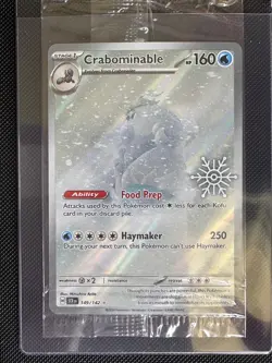 Crabominable - (Holiday Calendar) Holo Illustration Rare Misc Cards 149/142 NM - Image 1