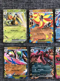 Pokemon TCG Chaos Rising Full EX Set - 10 Card Lot - Full Art Holo - Image 2
