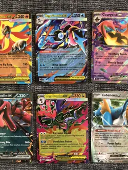 Pokemon TCG Chaos Rising Full EX Set - 10 Card Lot - Full Art Holo - Image 3