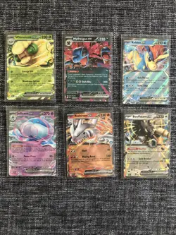 Pokemon TCG White Flare EX Set Of 6 – Full Base EX Cards Lot NM - Image 1
