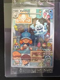 Vanillish - (Holiday Calendar) Holo Illustration Rare Misc Cards 190/182 NM - Image 1