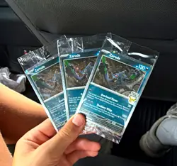 Pokemon TCG Zarude SWSH025 Promo Holo English Sealed Lot of 3 Cards - Image 1