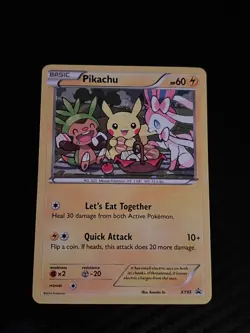 Pikachu XY95 XY Holo Pokemon TCG Card - Image 2