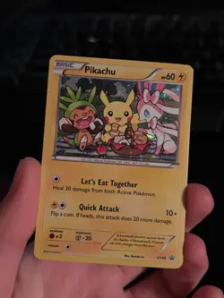 Pikachu XY95 XY Holo Pokemon TCG Card - Image 5
