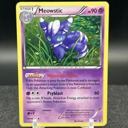 Meowstic XY48 Black Star Promo Pokemon Card - Image 1
