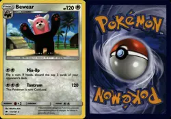 BEWEAR 111/147 Pokemon Card Burning Shadows Near Mint - Image 3