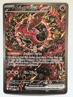 Oricorio ex 024 MEP EN Promo Special Illustration Rare Pokemon TCG Holo Card NM - Image 1