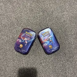 Pokemon Mini Tin Bundle 70 Cards - 15 x Holo / Reverse Holo Sword & Shield - Image 1