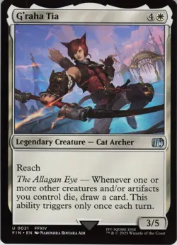 G'raha Tia U FINAL FANTASY 21 NM Foil MTG - Image 1