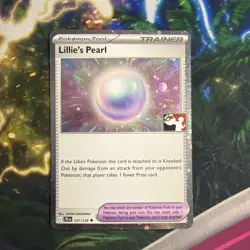Lillie's Pearl Holo Pokemon Prize Pack Series 8 Promo Pokemon Card - Image 3