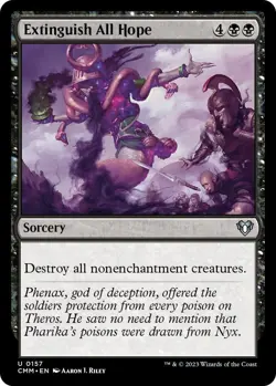 NM Extinguish All Hope, MTG, Commander Masters, Magic the Gathering, 157 - Image 1