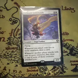 1 x MTG Magic The Gathering Secrets of Strixhaven Firemane Commando rare exc con - Image 1