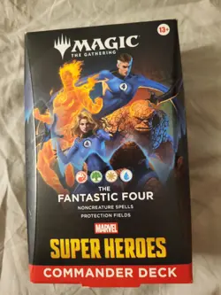 Magic: The Gathering Marvel Super Heroes Commander Deck - Fantastic Four (13+) - Image 1