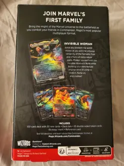 Magic: The Gathering Marvel Super Heroes Commander Deck - Fantastic Four (13+) - Image 2