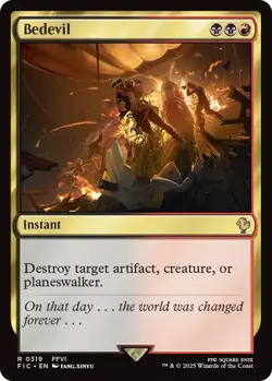 Magic MTG Bedevil NM Commander: FINAL FANTASY - Image 1