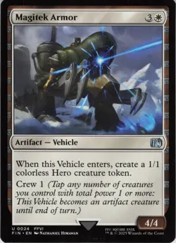 Magitek Armor U FINAL FANTASY 24 NM Foil MTG - Image 1