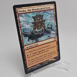 Wizards of the Coast MTG Shinka, the Bloodsoaked Keep Champions 282 Rare - Image 3