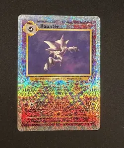 Legendary Collection Haunter 46/110 Vintage Reverse Holo Pokemon Card, English - Image 1