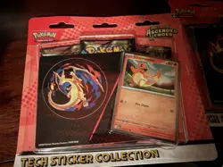 Pokemon TCG S2.5 Ascended Heroes Tech Sticker Charmander LOT OF 2 - Image 1