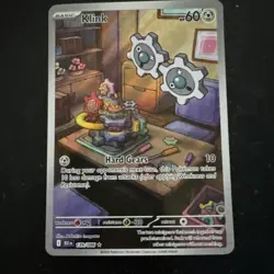 Klink 139/086 Holo Illustration Rare Eng 60 HP black bolt Pokemon - Image 1