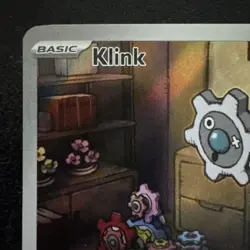 Klink 139/086 Holo Illustration Rare Eng 60 HP black bolt Pokemon - Image 2