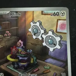 Klink 139/086 Holo Illustration Rare Eng 60 HP black bolt Pokemon - Image 4