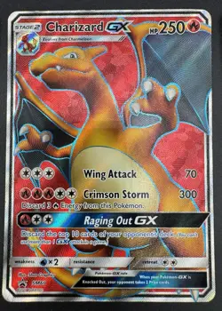 Pokemon TCG Charizard 3-Card Lot Holo Promos GX SM60 SM195 + V 019/189 - Image 2