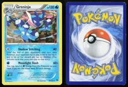 GRENINJA 40/122 RARE BREAKPOINT CRACKED ICE HOLO POKEMON MP - Image 3