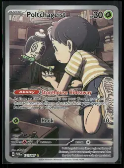 Poltchageist 171/167 Twilight Masquerade Holo NM/M Pokemon - Image 1