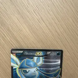 Pokemon TCG Glaceon EX Full Art Ultra Rare Holo 116/124 Fates Collide EN - Image 3