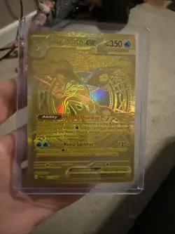 Mega Greninja ex 122/086 Me04: Chaos Rising Hyper Rare Pokemon TCG NM - Image 1