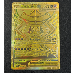 Pokemon TCG: Perfect Order Mega Zygarde EX - Gold Hyper Rare 124/088 NM - Image 1