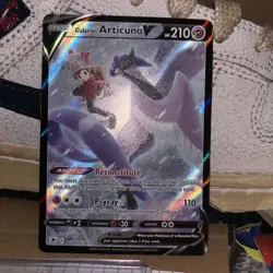Pokemon TCG Galarian Articuno V TG16/TG30 Full Art Holo English 210 HP - Image 1